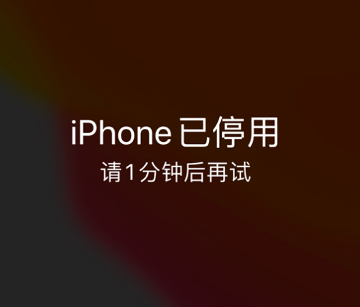 莞城街道苹果手机维修分享:iPhone 显示“不可用”或“已停用”怎么办？还能保留数据吗？ 